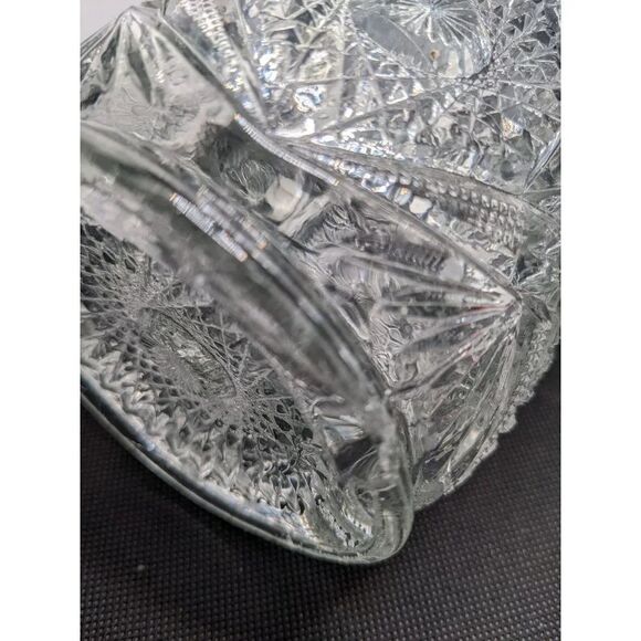 Imperial Glass Water pitcher  clear glass 8 in - Picture 8 of 10